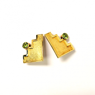 Larry Golsh - 18K Gold Earrings